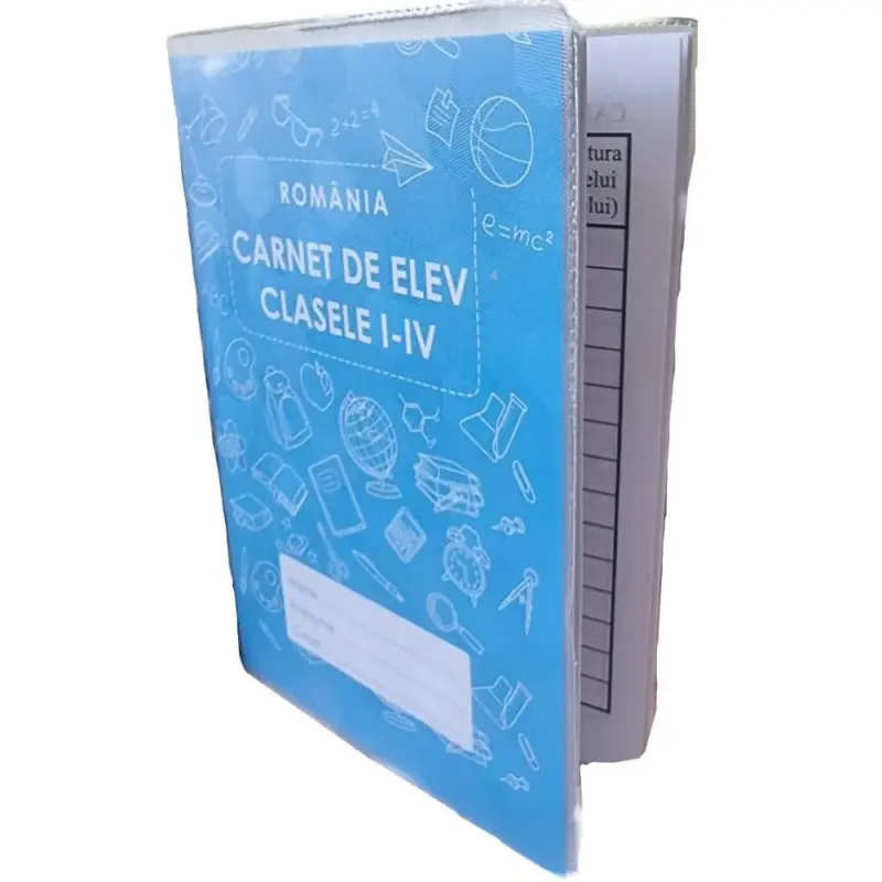 Carnet Note Elev I-IV, coperta PVC