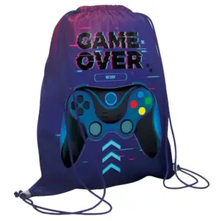 Sac Încălțăminte și Sport S-COOL SC3353, 46 x 35.5 cm, Game Over