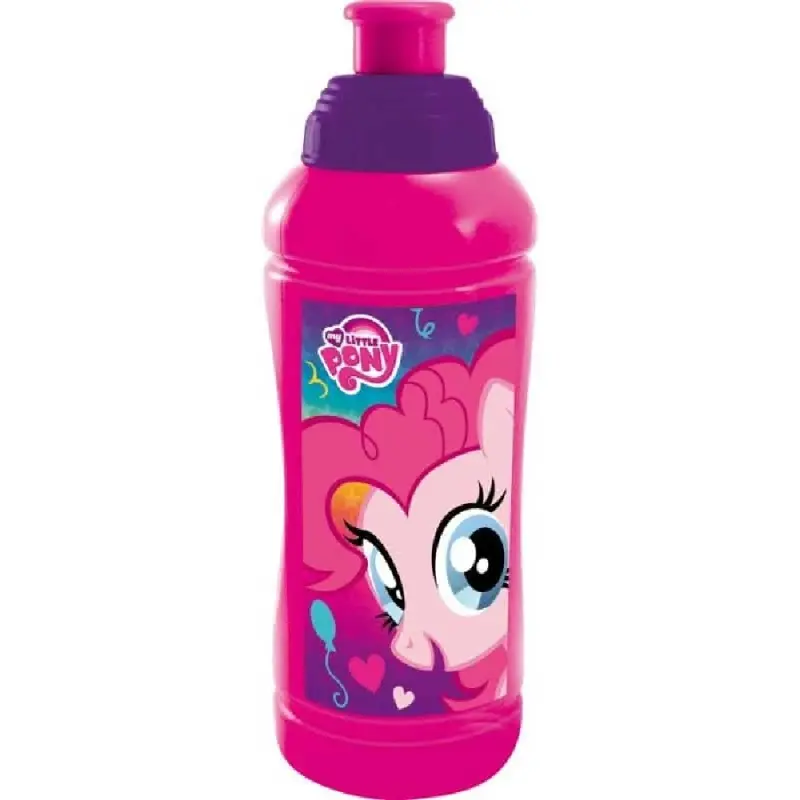 Recipient scolar St.Majewski My Little Pony pentru lichide, roz/mov