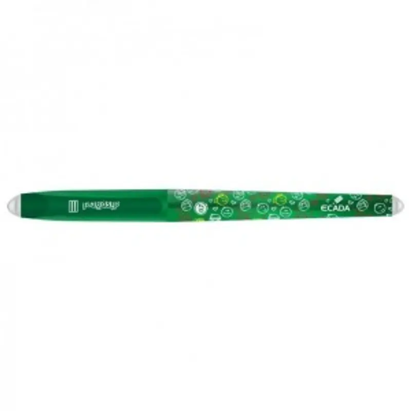 Pix Ecada Cu Gel Cu Radiera Disparel 3 Verde 83505v