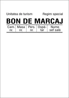 Bon de marcaj A7 ( Dany Cris )