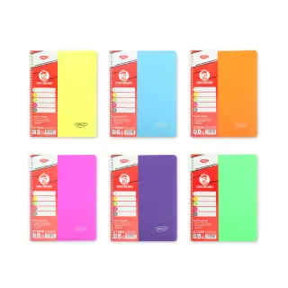 Caiet A4 5 subiecte 200 file Coperta Plastic
