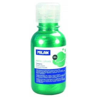 Tempera 125ml metalizata Verde