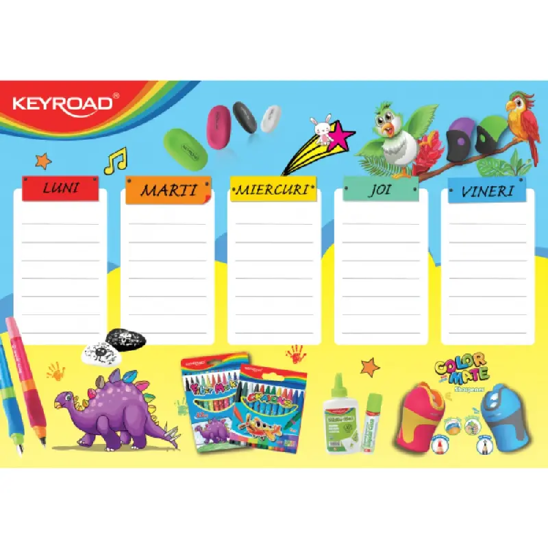 Orar scolar A5 Keyroad