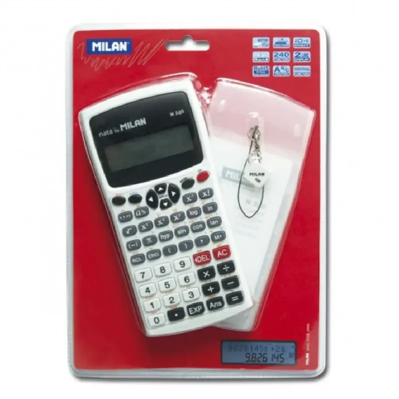 Calculator Stiintific 10 DG Milan Alb (M240A)