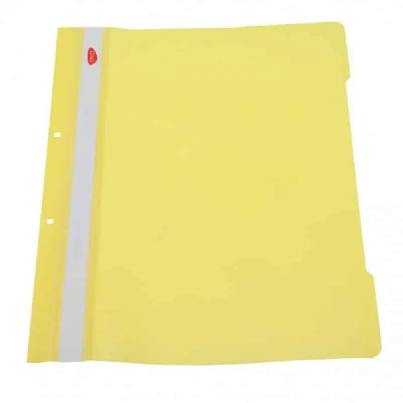 Dosar plastic cu sina metalica Galben