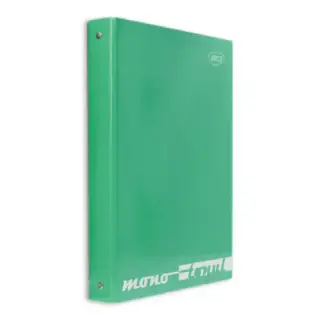 Caiet mecanic laminat 4 inele A4 DACO Verde