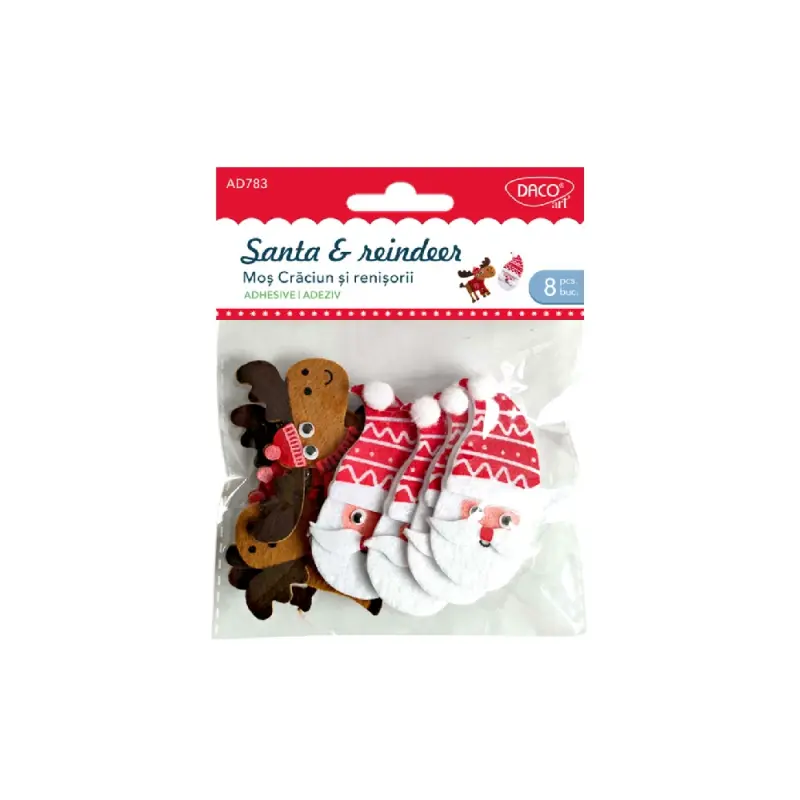 Accesorii craft – AD783 Mos Craciun si renisorii DACO