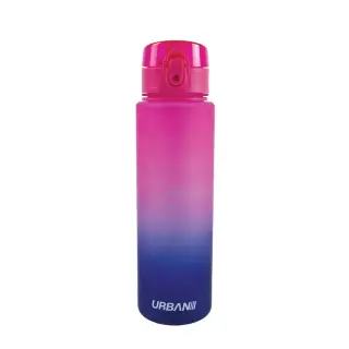 Sticla apa 700 ml, plastic, PINK GRADIENT, 25.10x6.9 cm - S-COOL