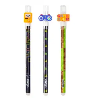 Blister Strigo 3 pixuri cerneala cu stergere GAMES