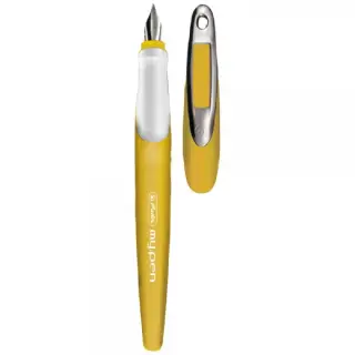 Stilou My.Pen Pentru Stangaci Penita L Galben Mustar