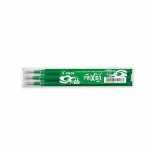 Set 3 Mine Pilot Frixion 0.7 Verde