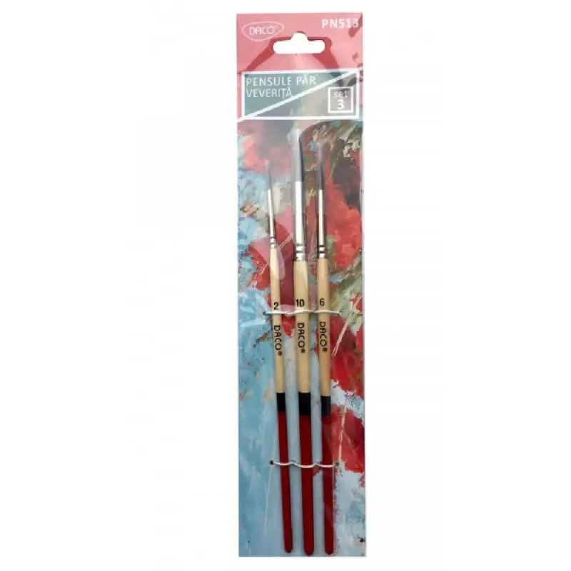 Pensula set 3 par veverita