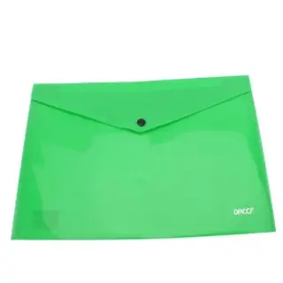 Mapa Plastic Plic Cu Capsa A4 Daco Verde