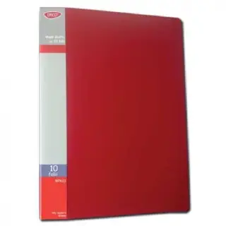 Mapa plastic 20 folii DACO Rosu MP420R