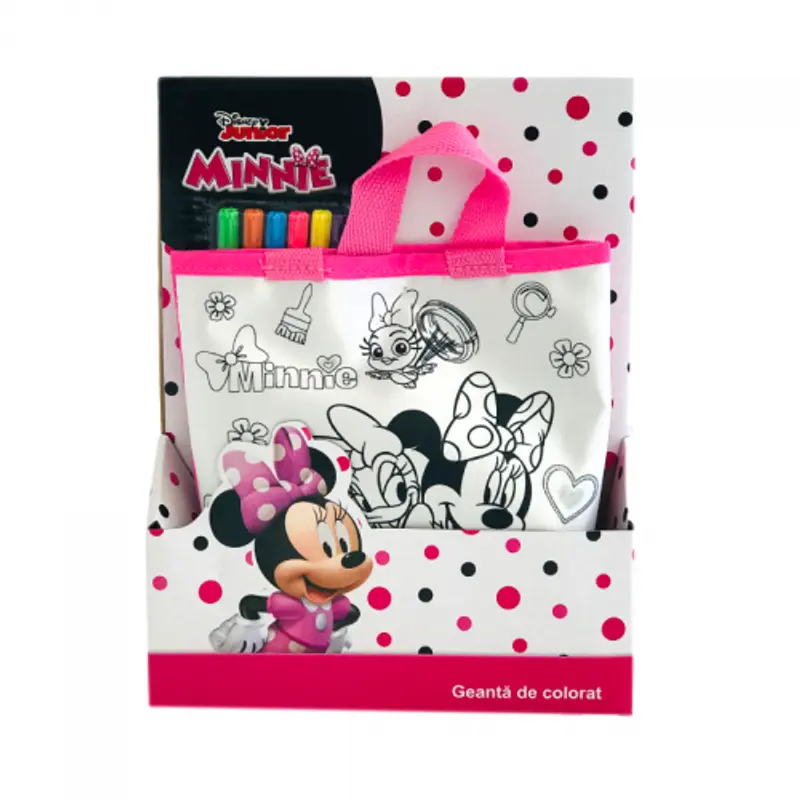 Geanta de colorat - Minnie