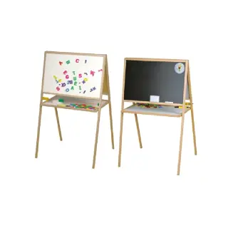 Tablita Magnetica 2 Fete, 106 Cm cu Suport si Accesorii