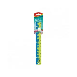 Rigla/Liniar Soft plastic, 30 cm, bicolora
