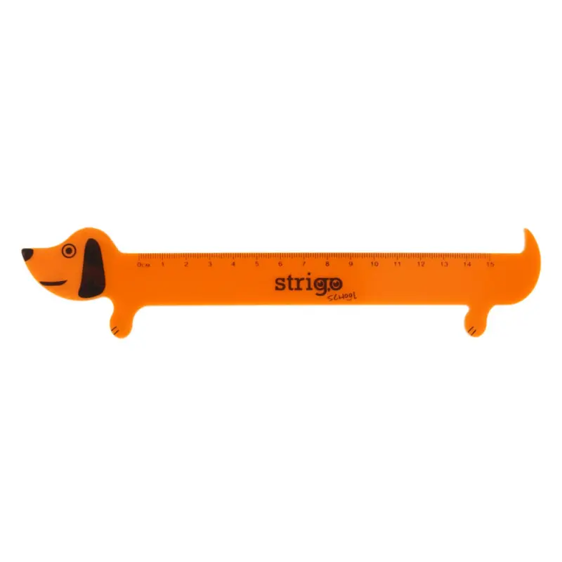 Riglă Strigo plastic Catel 15 cm