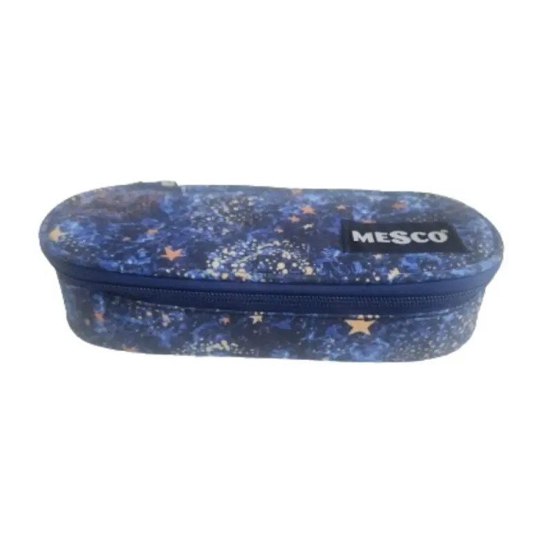 Penar tubular Mesco, Stars, Albastru, 22x10x6 cm