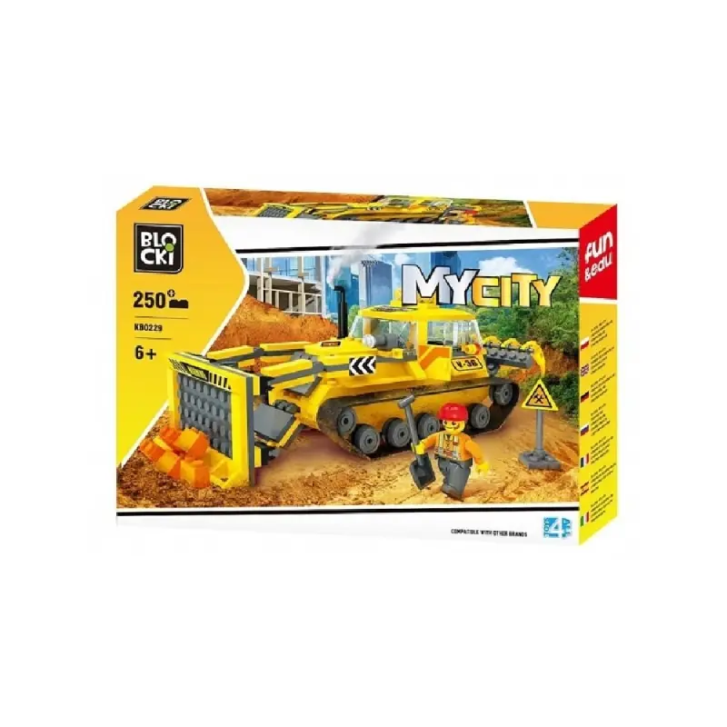 Blocki My City, Buldozer, 250 Piese