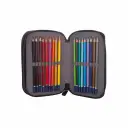 Penar scolar Astra, echipat, 3 compartimente, colectia Panda 2
