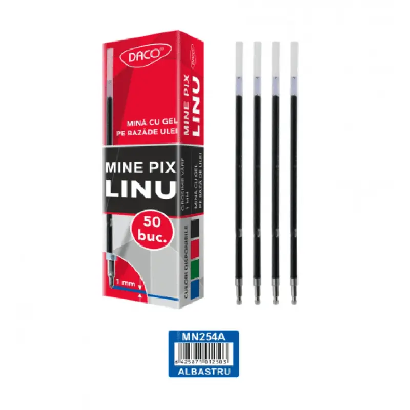 Set 50 mine pix Linu Daco Albastru