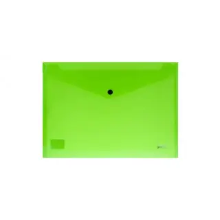 Mapa plastic plic cu capsa A4 Daco Verde Neon