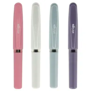 Pix cu gel Strigo MINI, 0.5mm, cerneala albastra