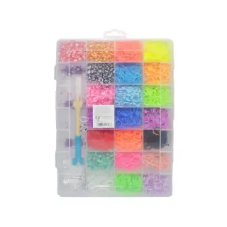 Set creativ - Elastice, 4200 piese/cutie