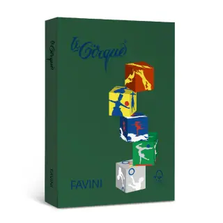 Carton Color 160G/MP A4 Verde Christmas