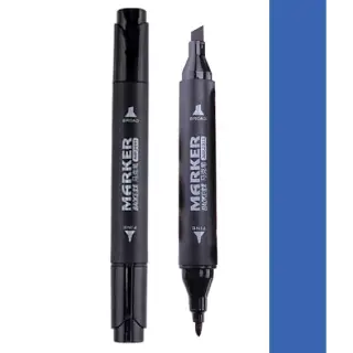 Markere ARTISTI BAOKE 2vf 4-1MM Ulei Albastru Regal