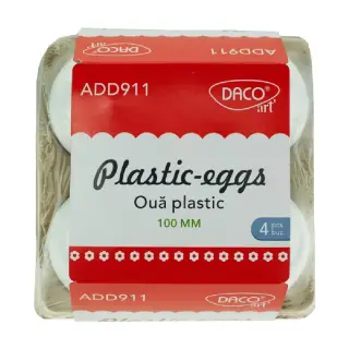 Accesorii Craft - AD911 Oua Plastic 10CM Daco