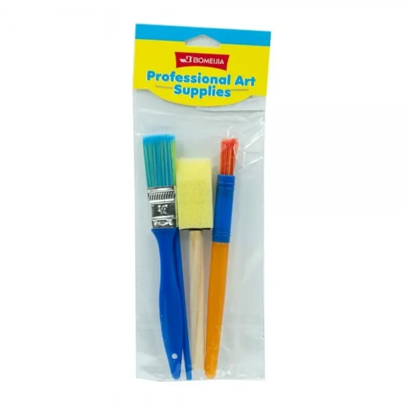 Pensula Cnx , diferite forme, pentru copii, set 4 buc + 1 trafalet