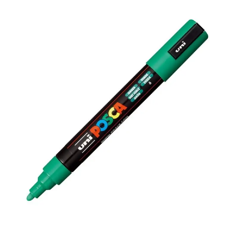 Marker UNI Posca, 1.8-2.5 mm, VERDE