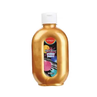 Culori tempera Keyroad, 300ml,AURIU METALIZAT