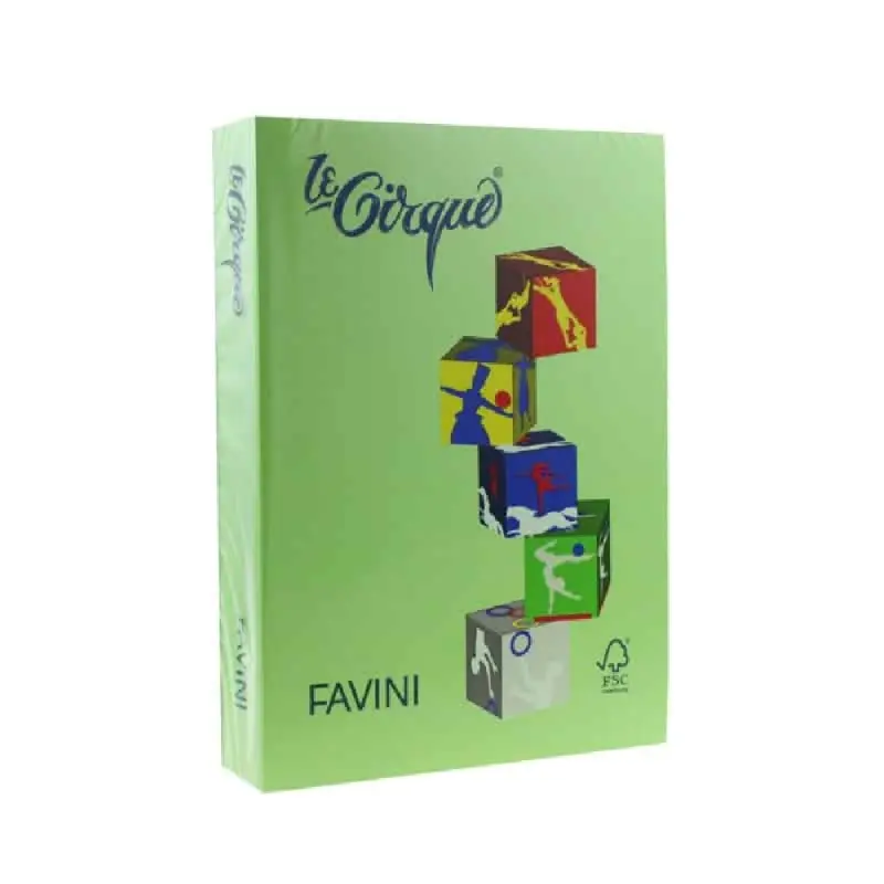 Carton Color 160G/MP A4 Verde Iarba - Favini (203)