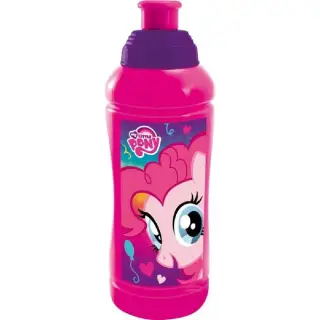 Recipient scolar St.Majewski My Little Pony pentru lichide, roz/mov