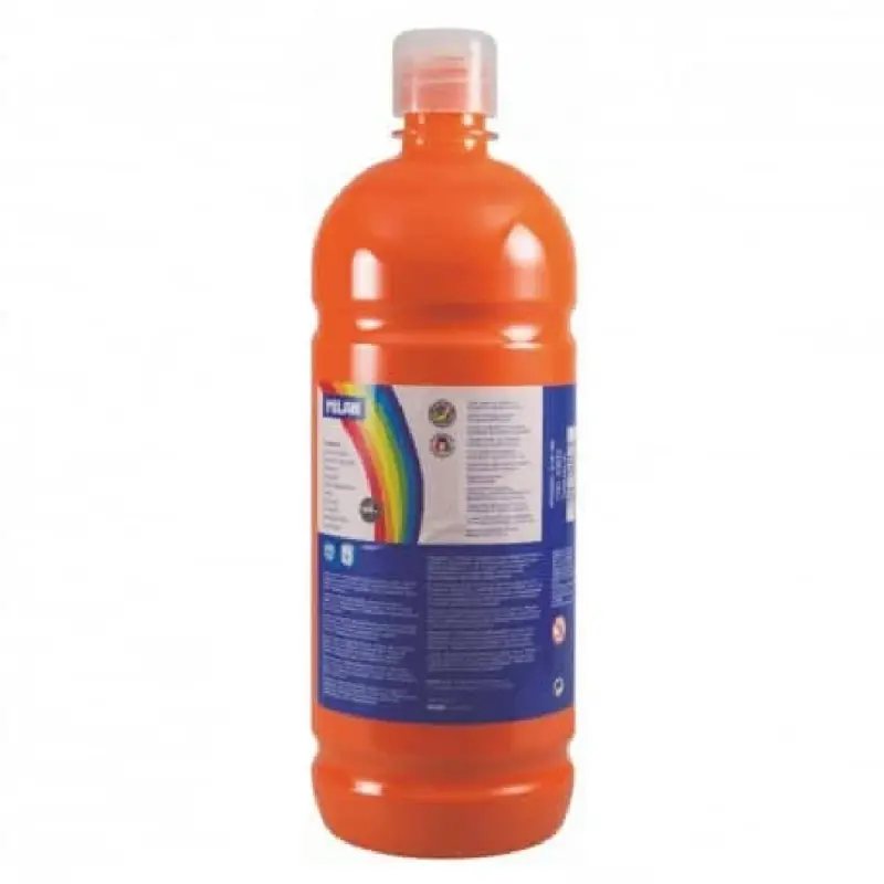 Tempera 1000 ml Milan, Portocaliu