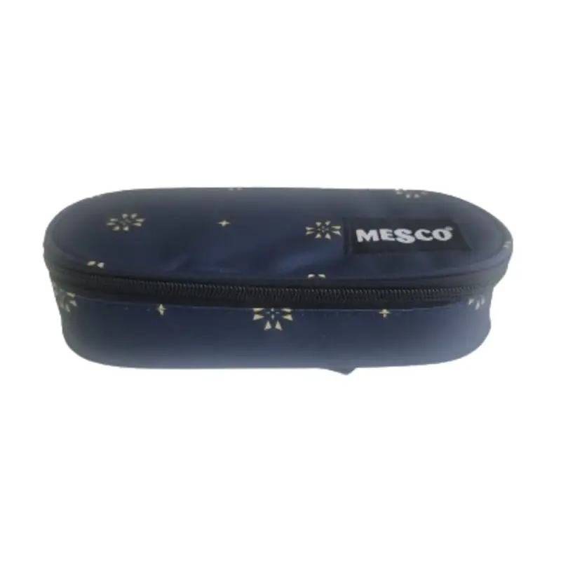 Penar tubular Mesco, Albastru Inchis, 22x10x6 cm