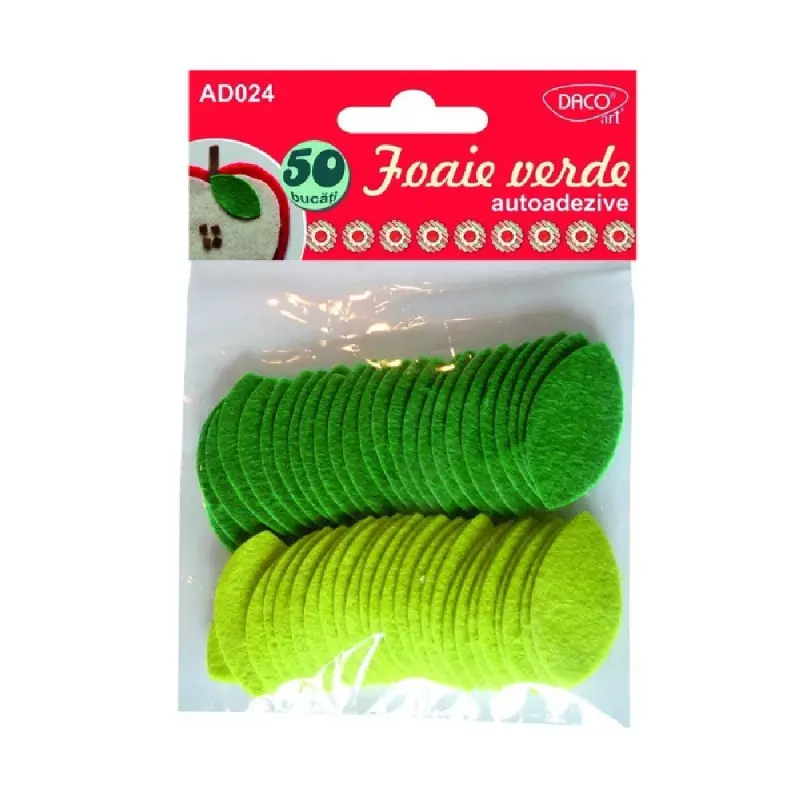 Accesorii craft Daco - AD024 foaie verde adeziva