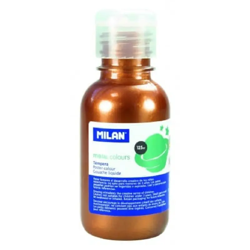 Tempera 125ml metalizata Aramiu