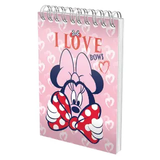 Blocnotes Spira Minnie A6 70 file matematica 80G