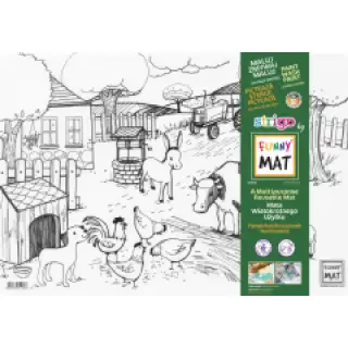 Plansa Funny Mat reutilizabila - Viata de ferma