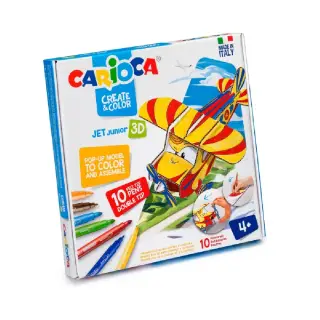 Set 3D 10 carioci Jet Junior