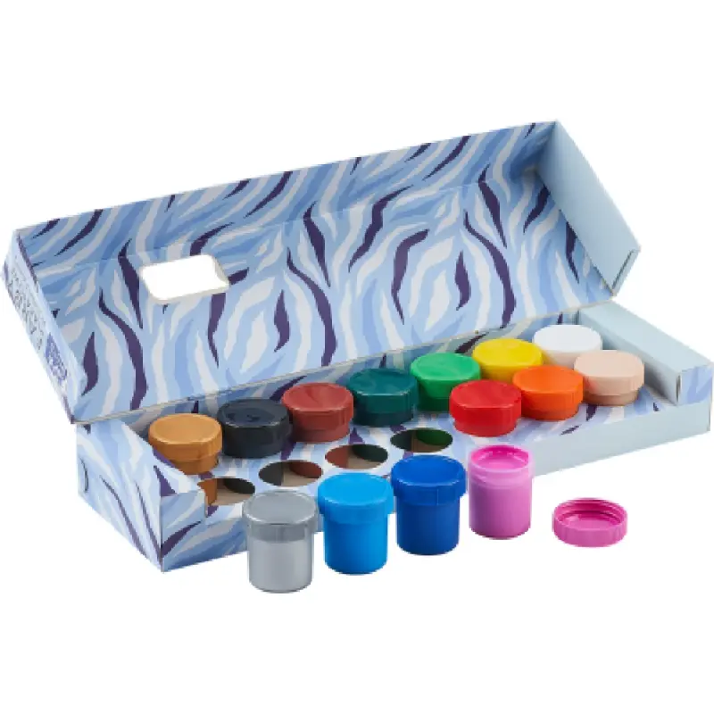 Acuarele guase OXFORD KIDS pentru afise, set 14 culori X 20ml