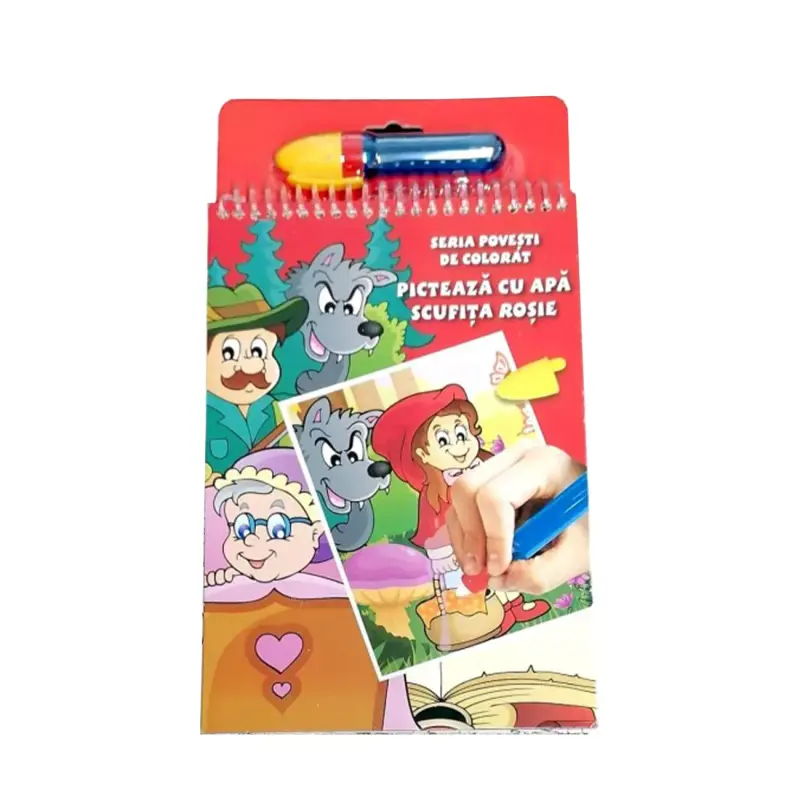 Picteaza cu apa - Scufita Rosie