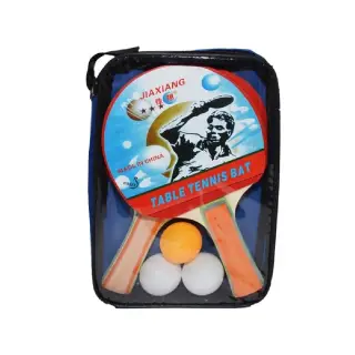 Palete ping pong + 3 mingi, 1 set/husa