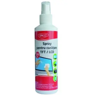 Spray Curatare Ecrane Tft/Lcd 250 Ml Daco