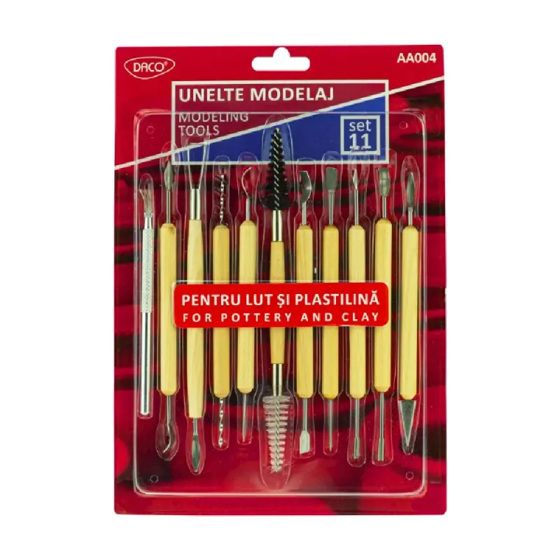Accesorii modelaj - Unelte modelaj Set 11 DACO